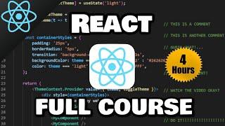 React Full Course for free ️ (2024)
