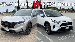 Toyota RAV4 Hybrid vs. Honda CR-V Hybrid -- Which Should You Buy??