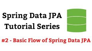 Spring Data JPA Tutorial - #2 - Basic Flow of Spring Data JPA