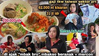 Ngebakso Beranak MERCON !! Pamit MAJIKAN Kirim Duit sekalian Makan di Warung Indonesia