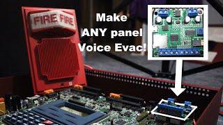 This board can make any Fire Alarm Panel ‘Voice Evacuation’!