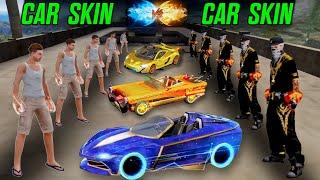 Car Skin Vs Car Skin Fight - HIP HOP vs NOOB ADAM - Car Skin Challange - Garena Free Fire