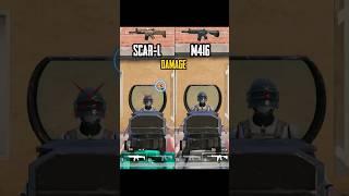 SCAR-L vs M416 #pubgmobile