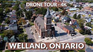  Explore Welland, Ontario from Above! Aerial Adventure in 4K! ️