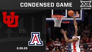 Utah vs. #22 Arizona Condensed Game | 2024-25 Big 12 Men's Basketball