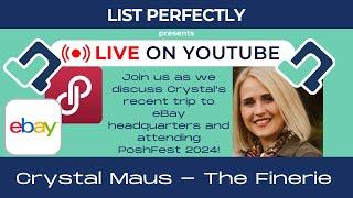 Live Discussion: Crystal's eBay HQ Visit Recap & PoshFest 2024 Plans