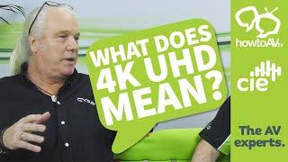 Understanding 4k UHD - Part 1  |  Ultra High Definition content  | HowToAV