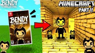 Bendy and the Ink Machine in MINECRAFT! (Chapter 1, 2, 3)