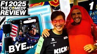 The End of Sergio Perez and F1 Secret Santa | F1 2025: The Comedy Review Episode 1