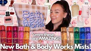 These New Body Mists Smell Like Luxury Perfumes?!?10 New Bath & Body Works Body Mists!!