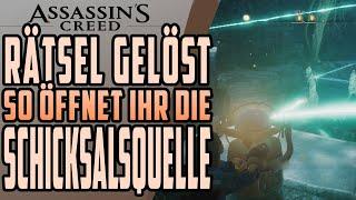 Assassins Creed Valhalla Rätsel Gelöst - So öffnet Ihr die Schicksalsquelle - Weit Gereist - Asgard