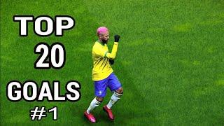 PES 2020 ️TOP 20 GOALS - #1 HD