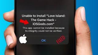 iosgods : integrity could not be verified on iphone - Full Guide