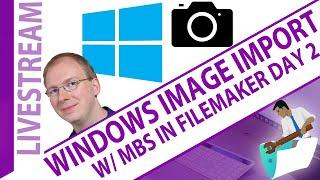 Windows/Mac Webcapture and Webcam with MBS in FileMaker Day 2