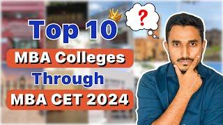 Top 10 MBA Colleges Through MBA CET 2024 | Best B-Schools in Maharashtra