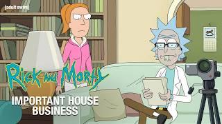 Rick and Morty Returns to Max In 2025 | Important House Business | Adult Swim Europe