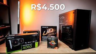 (POV) Montando um PC Gamer de 4500 Reais que roda TUDO no Ultra