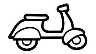 how to draw scooter drawing | bike drawing coloring paintings | drawing sports bike #bike #drawing