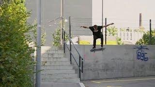 Skateboarding dirt hills, handrails and halfpipes in Switzerland