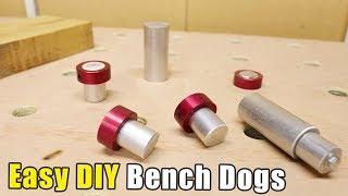 Cheap DIY Bench Dogs - Quick and Easy Project