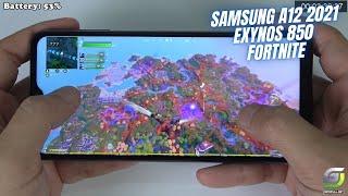 Samsung Galaxy A12 2021 Fortnite Gameplay | Exynos 850