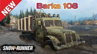 New Truck Barka 108 In SnowRunner Season 12 @TIKUS19