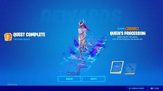 How to Unlock Queen's Procession Glider in Fortnite! Glide in the Smoke Stacks at Steamy Stacks