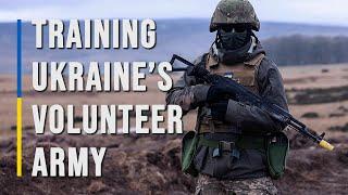 Training Ukraine's volunteer army 