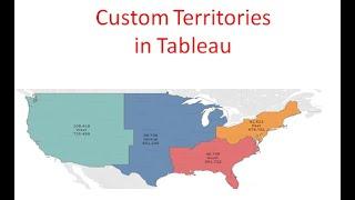 Tableau Custom Territories