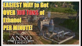 100+ Tons of Ethanol From Schnapps!! - Anno 1800 High Life DLC