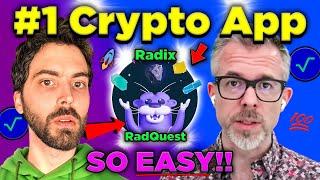 My #1 Crypto App - EASY DeFi for Beginners (Radix RadQuest Guide)