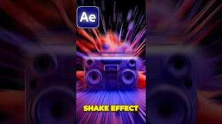 How to Make SHAKE EFFECT in After Effects #aftereffects