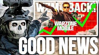 WARZONE MOBILE IS BACK! SEASON 2 BIG UPDATE  | NEW BO6 ENGINE LAG FIX + STREAMING REMOVED?