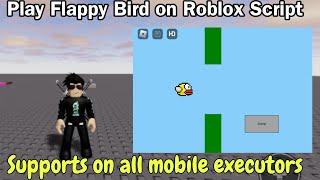 Flappy Bird Script on Roblox  | Play Flappy Bird in any Roblox game with this script