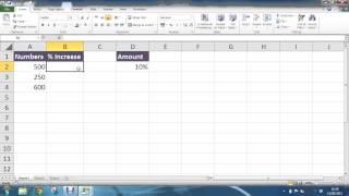 Calculate Percentage Increase Formula in Excel