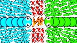 SNAKE BATTLE - EPIC GAMEPLAY!!! - THE NEW SLITHER.IO - SNAKE BATTLE ONLINE (HD)