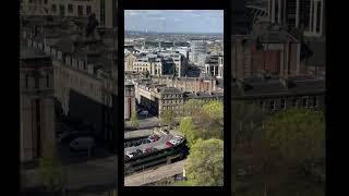 Edinburgh Castle Panorama from - Edinburgh Scotland - Travel in UK #uktravel #scotlandtravelguide