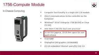 Introduction to Rockwell Automation's 1756-Compute Module