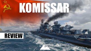 KOMISSAR, mächtiger HA- Hybridkreuzer für STAHL! - World of Warships | [Replay] [Deutsch] [60fps]