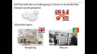 12. CCP aan de macht (vwo HC China 1842-2001)