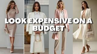 How to Create a LUXURIOUS Wardrobe THIS YEAR Without Overspending