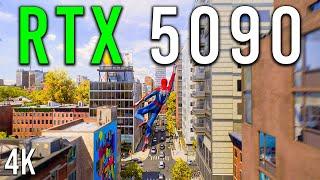 The RTX 5090 in Spider Man 2 | Nvidia RTX GPU Benchmark Test