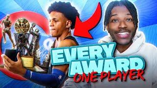 I Tried To Win EVERY NBA Award With One Player In NBA 2K22