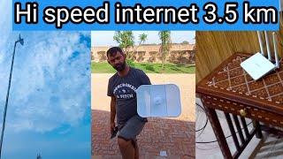 Wifi internet conection 3.5 km Distance high speed internet  Provide