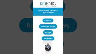 Learn SharePoint 2016 Site Collections and Site Owner Administration online | Koenig Solutions