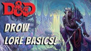 Baldur's gate 3 lore: Drow
