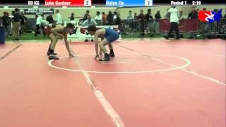 Luke Gardner vs. Daton Fix at 2013 FILA Cadet Nationals - FS