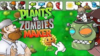 Plants vs Zombies Maker  Crea tu Propio Nivel de Plants Vs Zombies 1 y 2