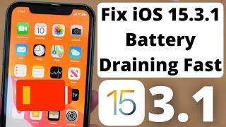 iOS 15.3.1 Battery Draining Fast Issue On iPhone or iPad Fix iPhone Battery Issue After Update