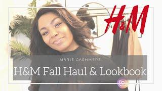 H&M FALL HAUL & LOOKBOOK | GIRL BOSS | MARIE CASHMERE